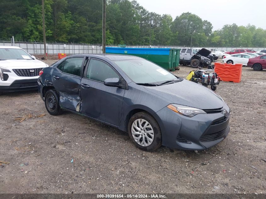 2017 Toyota Corolla Le VIN: 5YFBURHE7HP718003 Lot: 39391654