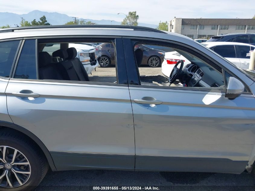 2021 Volkswagen Tiguan 2.0T S VIN: 3VV1B7AX2MM108031 Lot: 39391655