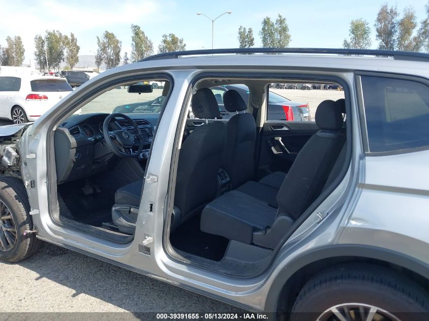 2021 Volkswagen Tiguan 2.0T S VIN: 3VV1B7AX2MM108031 Lot: 39391655