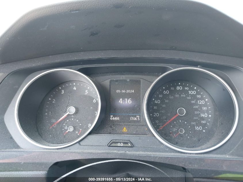 2021 Volkswagen Tiguan 2.0T S VIN: 3VV1B7AX2MM108031 Lot: 39391655