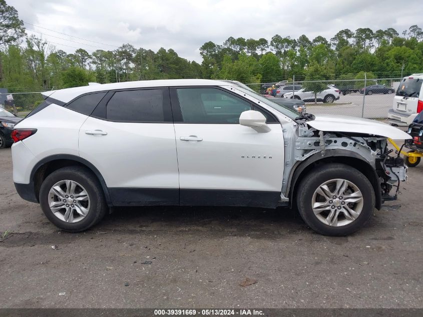 2020 Chevrolet Blazer Fwd 1Lt VIN: 3GNKBBRA4LS722439 Lot: 39391669