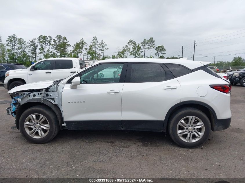 2020 Chevrolet Blazer Fwd 1Lt VIN: 3GNKBBRA4LS722439 Lot: 39391669