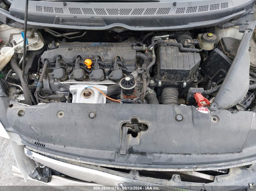 2009 Honda Civic Lx VIN: 2HGFA16589H318927 Lot: 39391673