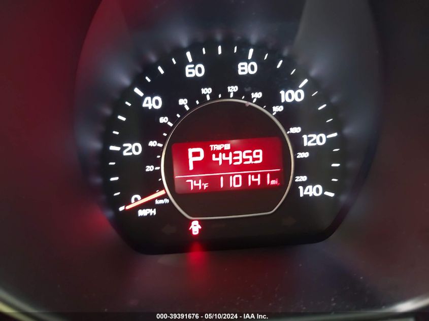 2016 Kia Soul + VIN: KNDJP3A59G7256800 Lot: 39391676