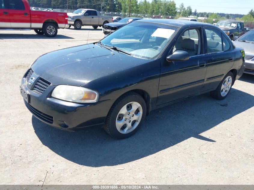 2004 Nissan Sentra 1.8S VIN: 3N1CB51D34L866938 Lot: 39391686