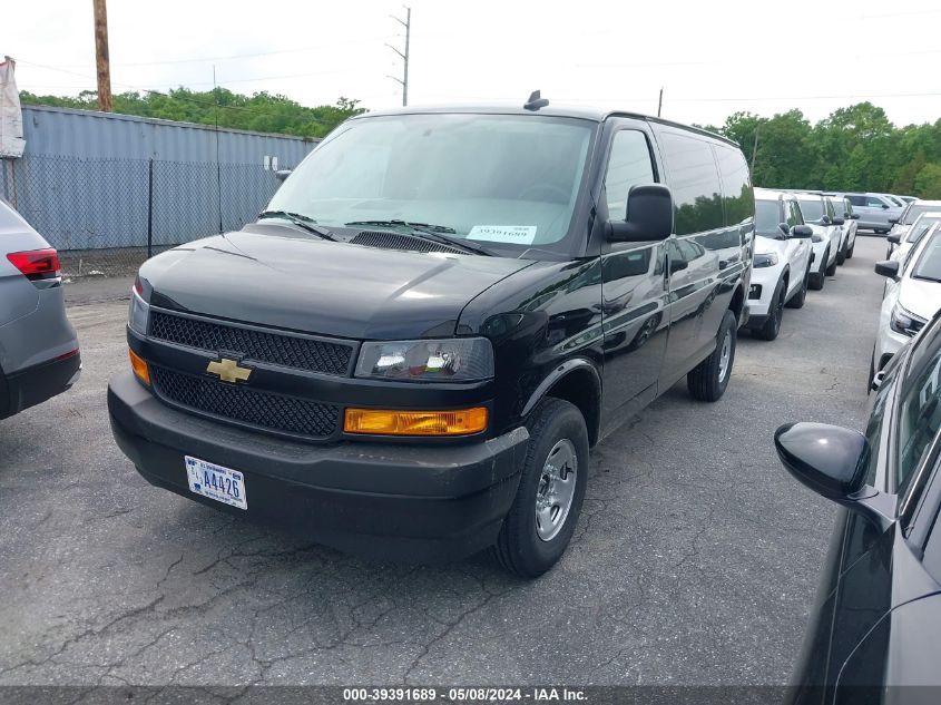 2024 Chevrolet Express Cargo Rwd 2500 Regular Wheelbase Wt VIN: 1GCWGAFPXR1159518 Lot: 39391689