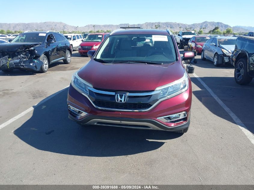 2015 Honda Cr-V Ex-L VIN: 2HKRM3H70FH559588 Lot: 39391688