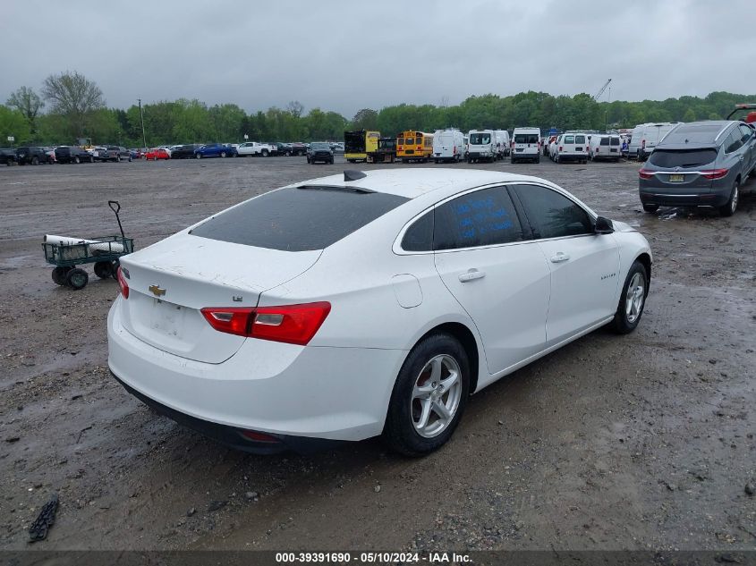 2017 Chevrolet Malibu 1Fl VIN: 1G1ZC5ST0HF101060 Lot: 39391690