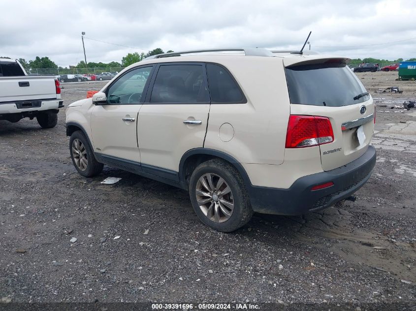 2011 Kia Sorento Ex V6 VIN: 5XYKUDA29BG052518 Lot: 39391696