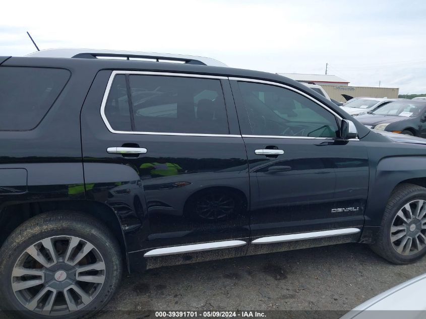 2016 GMC Terrain Denali VIN: 2GKFLVE38G6323641 Lot: 39391701