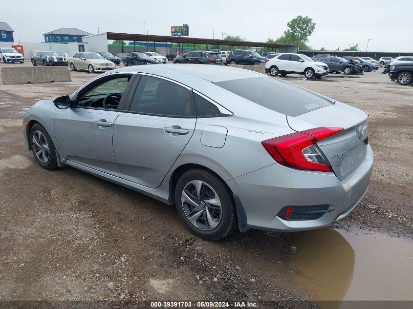 2020 Honda Civic Lx VIN: 2HGFC2F69LH583470 Lot: 39391703