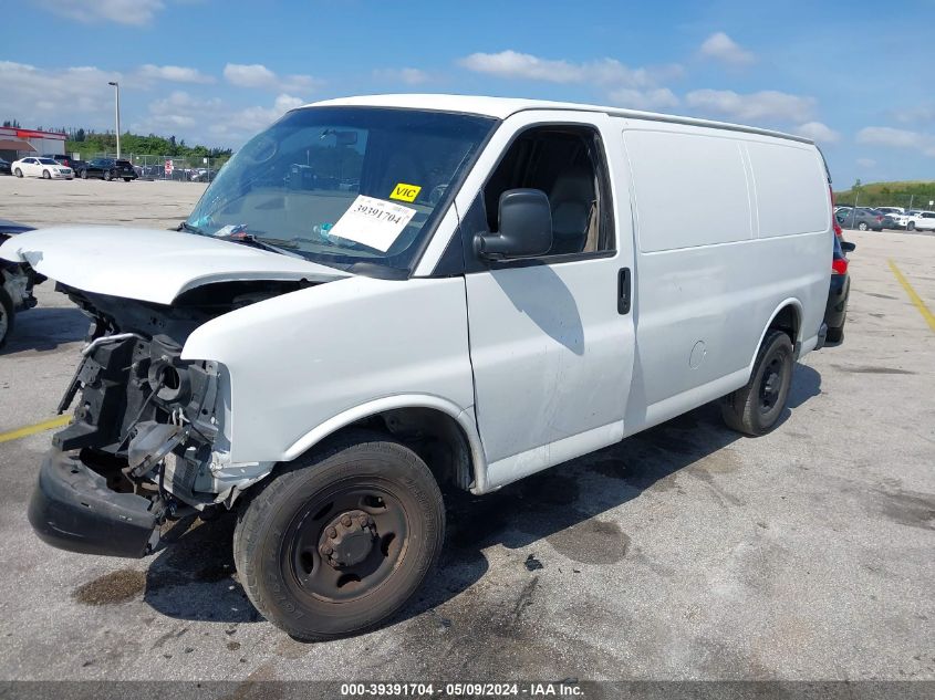 2007 Chevrolet Express Work Van VIN: 1GCGG25V571105924 Lot: 39391704