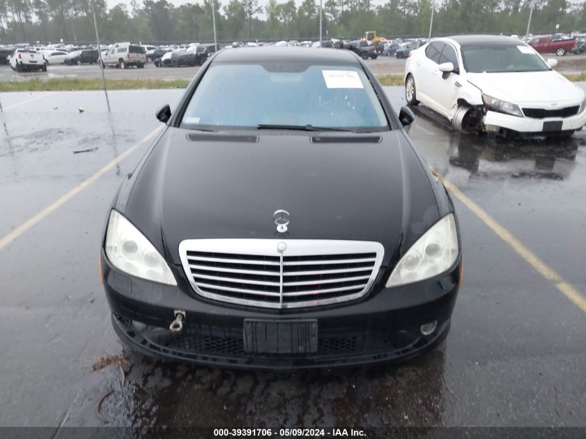 WDDNG71X27A050642 | 2007 MERCEDES-BENZ S 550