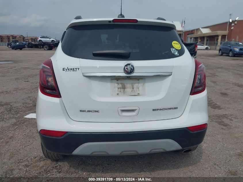 2018 Buick Encore Preferred VIN: KL4CJASB7JB620830 Lot: 39391709