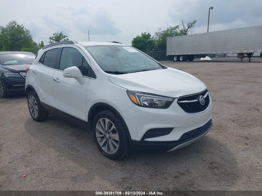 2018 Buick Encore Preferred VIN: KL4CJASB7JB620830 Lot: 39391709