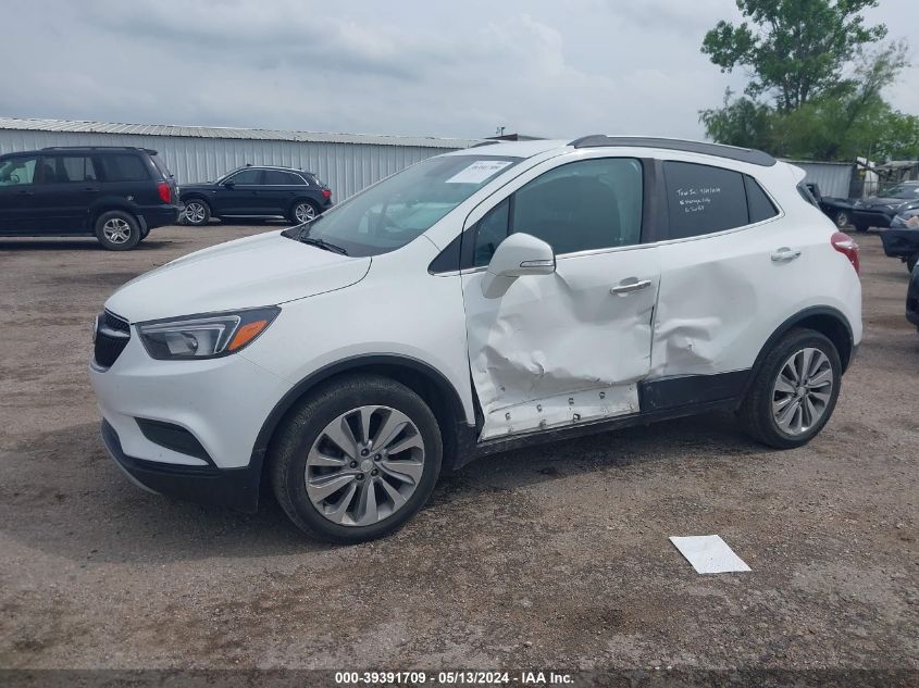 2018 Buick Encore Preferred VIN: KL4CJASB7JB620830 Lot: 39391709