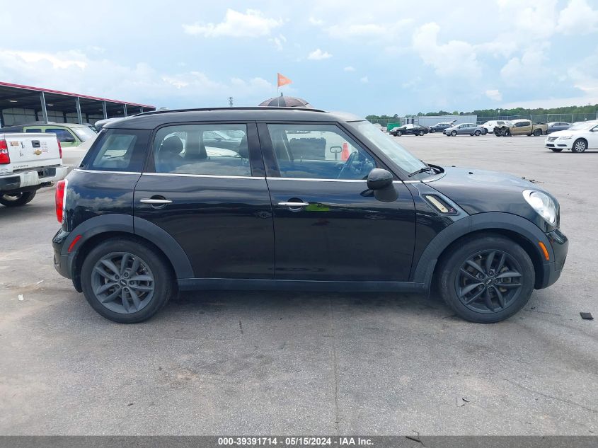 2014 Mini Countryman Cooper S VIN: WMWZC3C55EWP25389 Lot: 39391714