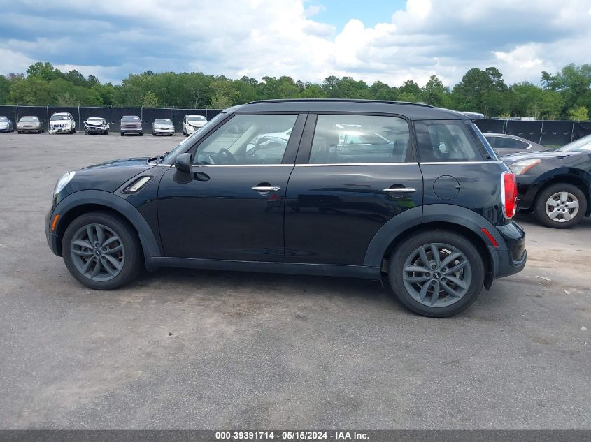 2014 Mini Countryman Cooper S VIN: WMWZC3C55EWP25389 Lot: 39391714