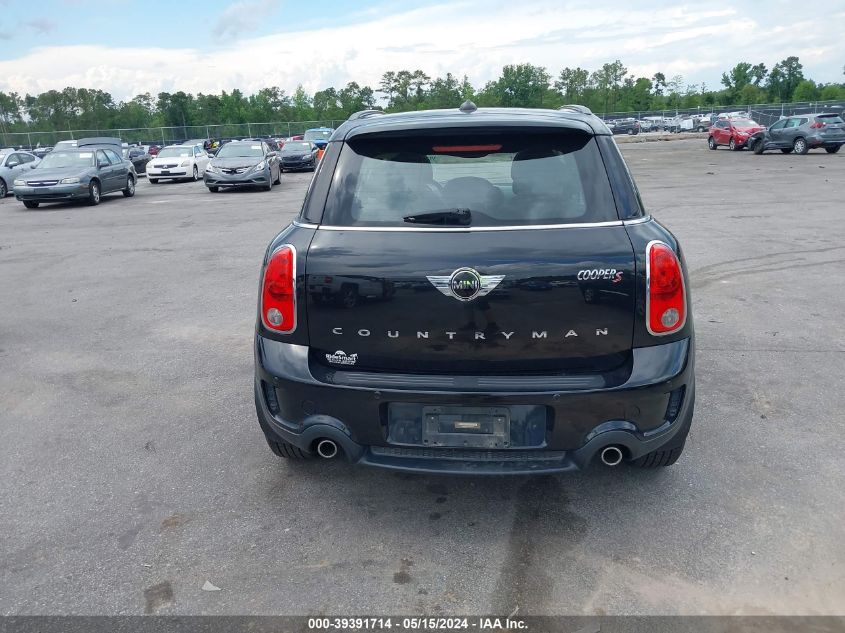 2014 Mini Countryman Cooper S VIN: WMWZC3C55EWP25389 Lot: 39391714