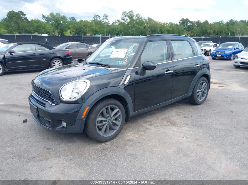 2014 Mini Countryman Cooper S VIN: WMWZC3C55EWP25389 Lot: 39391714