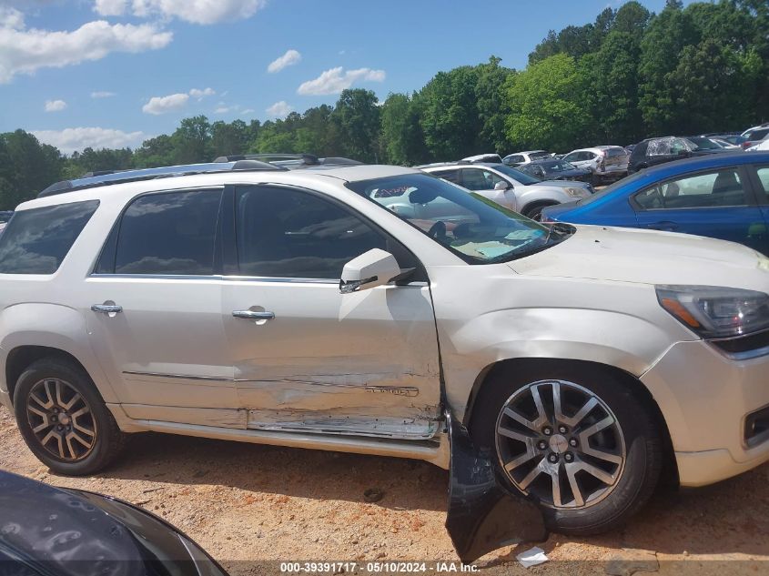 2015 GMC Acadia Denali VIN: 1GKKVTKD7FJ107548 Lot: 39391717