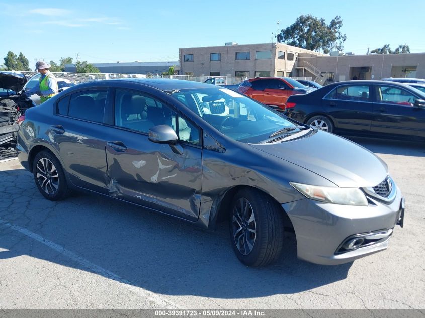 2013 Honda Civic Ex-L VIN: 19XFB2F92DE278367 Lot: 39391723