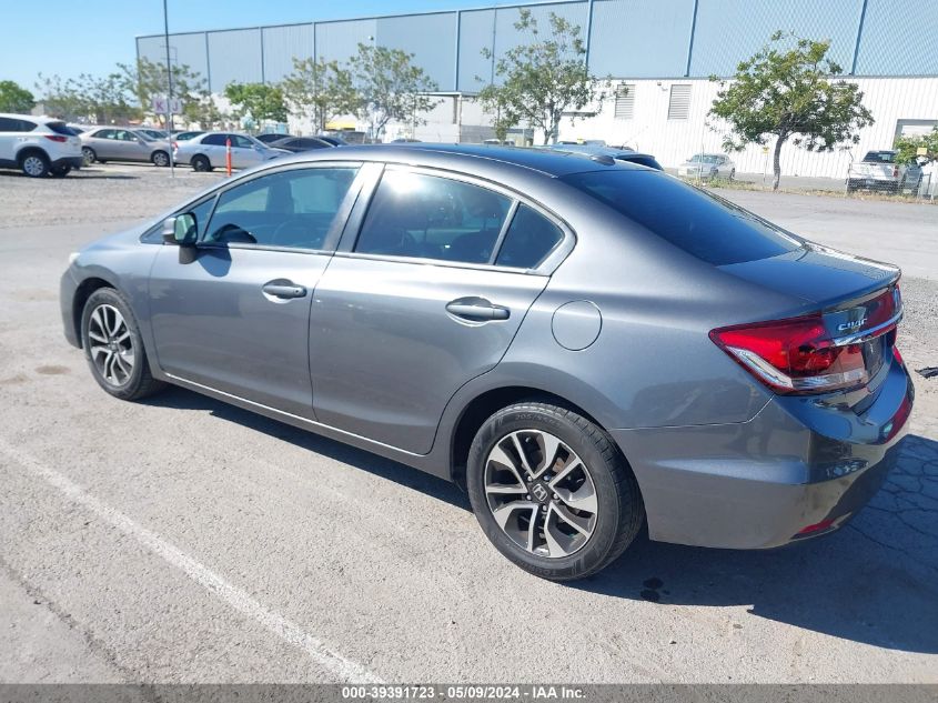 2013 Honda Civic Ex-L VIN: 19XFB2F92DE278367 Lot: 39391723