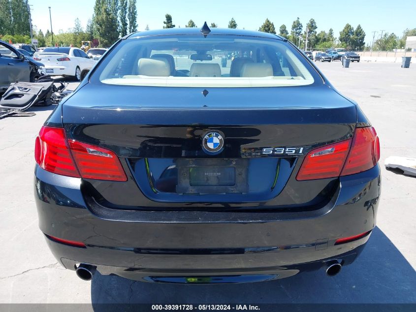 2013 BMW 535I VIN: WBAFR7C51DC823876 Lot: 39391728