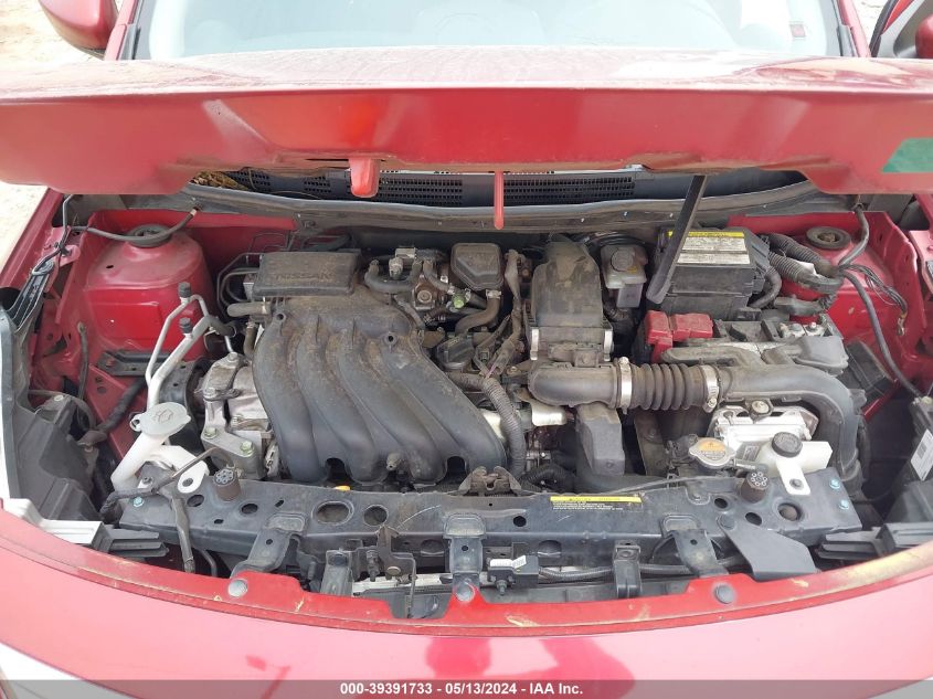 2019 Nissan Versa 1.6 Sv VIN: 3N1CN7APXKL841660 Lot: 39391733