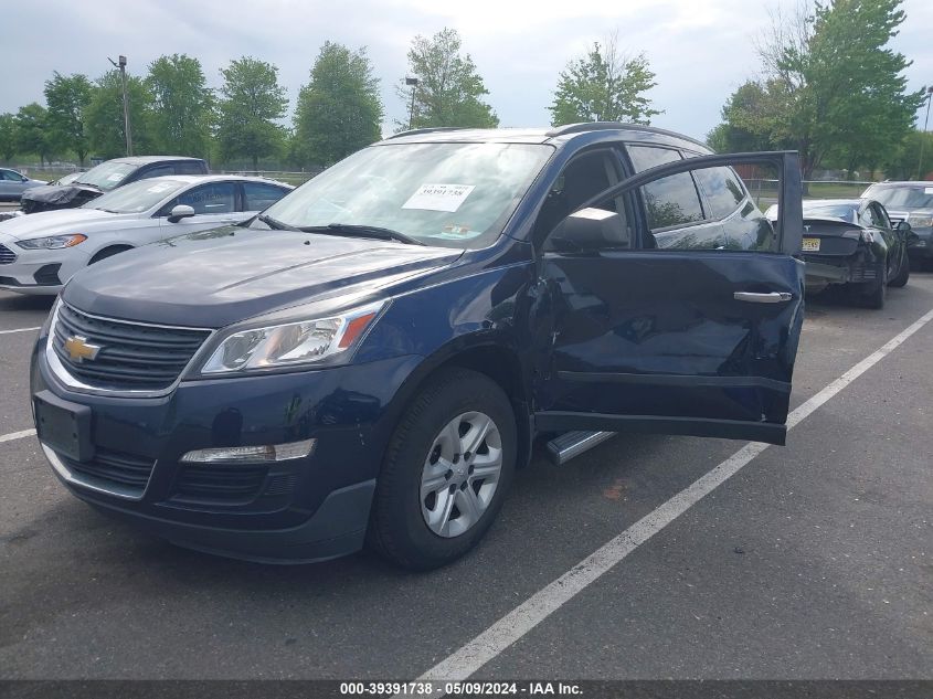 2016 Chevrolet Traverse Ls VIN: 1GNKRFED8GJ213819 Lot: 39391738