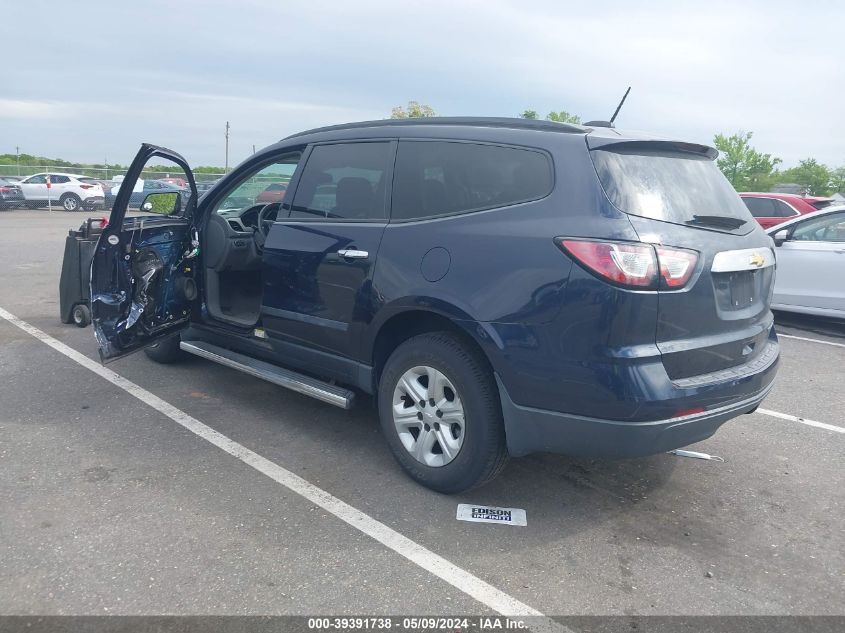 2016 Chevrolet Traverse Ls VIN: 1GNKRFED8GJ213819 Lot: 39391738