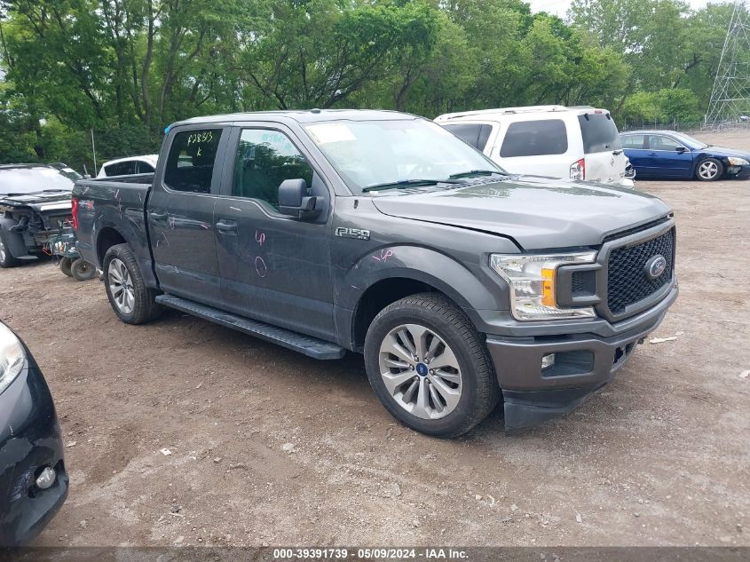 2018 Ford F-150 Xl VIN: 1FTEW1CP6JKF28313 Lot: 39391739