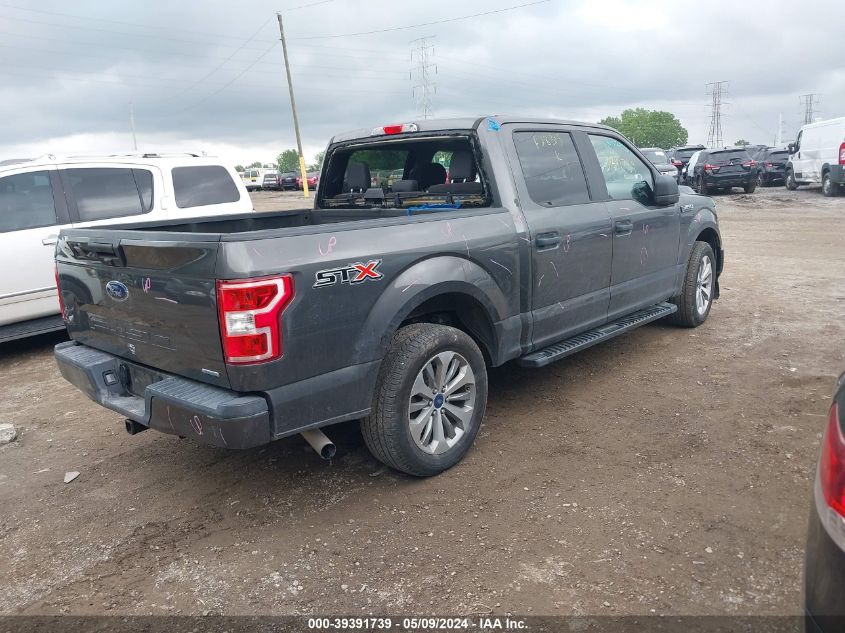 VIN 1FTEW1CP6JKF28313 2018 FORD F-150 XL