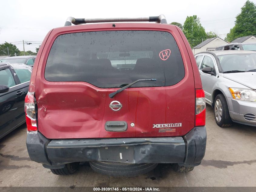 2004 Nissan Xterra Xe VIN: 5N1ED28T64C605970 Lot: 39391745