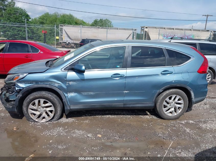 2016 Honda Cr-V Ex VIN: 2HKRM3H53GH531249 Lot: 39391749