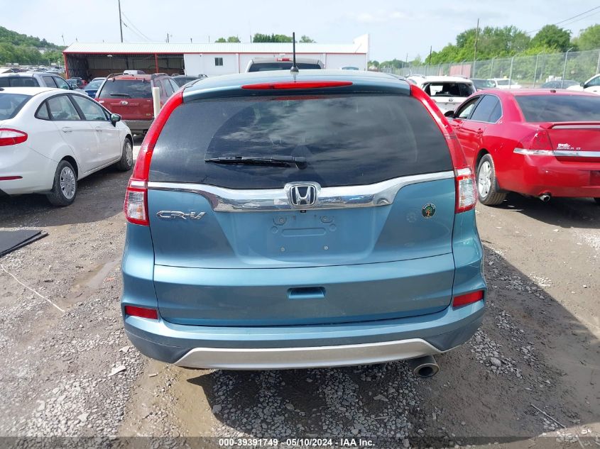 2016 Honda Cr-V Ex VIN: 2HKRM3H53GH531249 Lot: 39391749