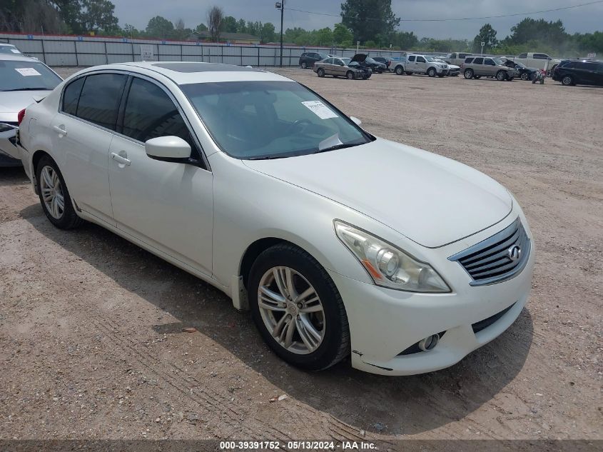 2012 Infiniti G37 Journey VIN: JN1CV6AP5CM933146 Lot: 39391752