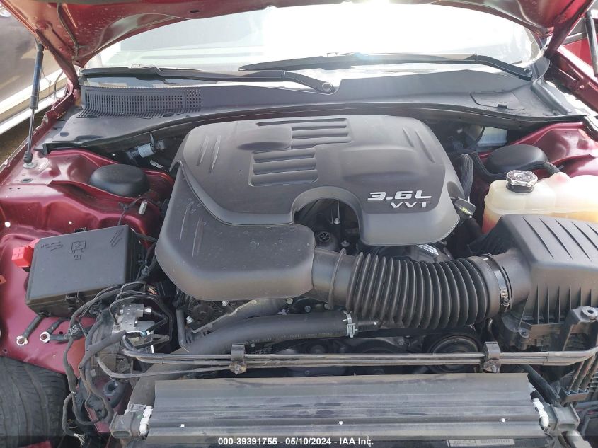 2022 Chrysler 300 Touring L VIN: 2C3CCADGXNH139559 Lot: 39391755