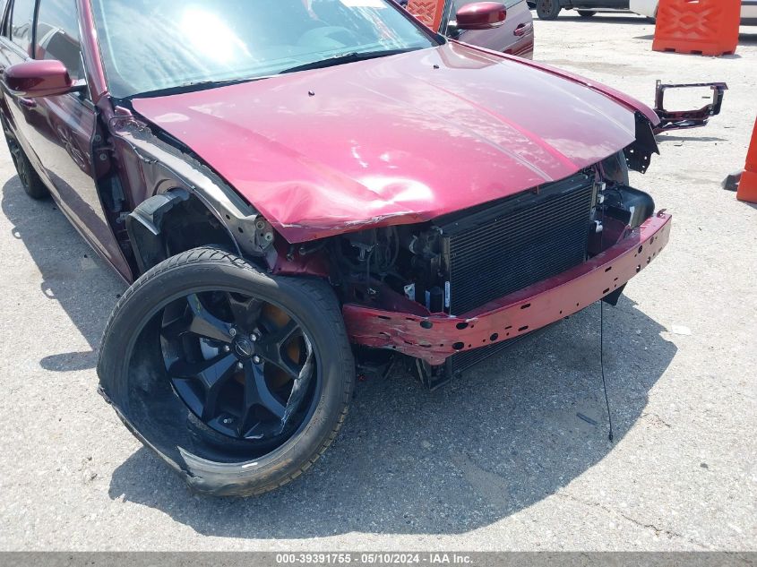 2022 Chrysler 300 Touring L VIN: 2C3CCADGXNH139559 Lot: 39391755