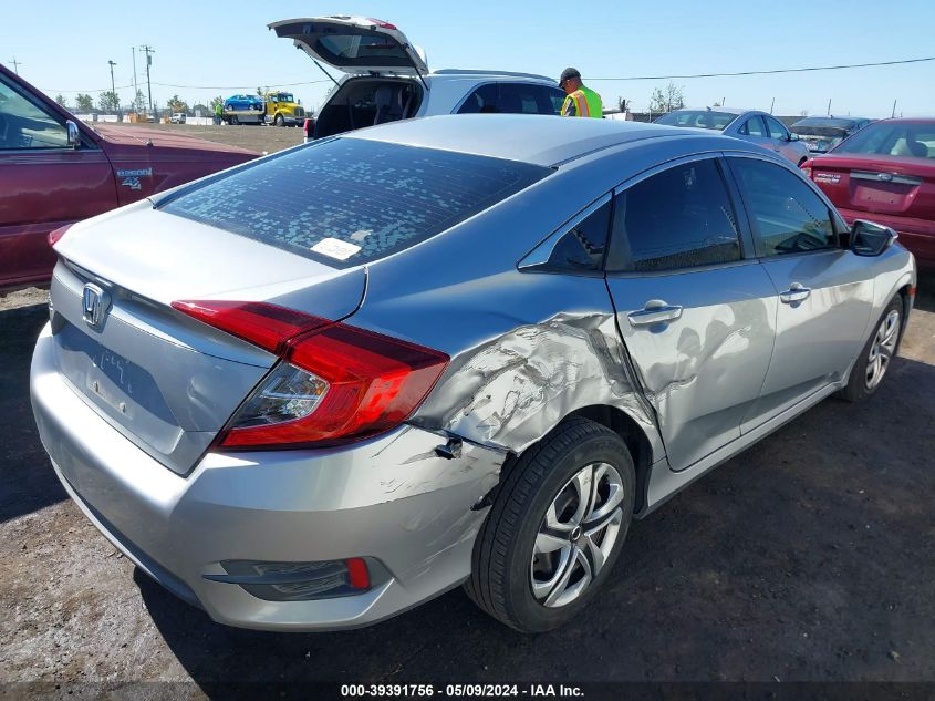 2016 Honda Civic Lx VIN: 19XFC2F51GE250963 Lot: 39391756