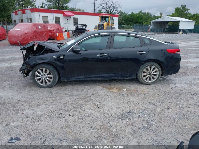 2017 Kia Optima Lx VIN: 5XXGT4L36HG122620 Lot: 39391766