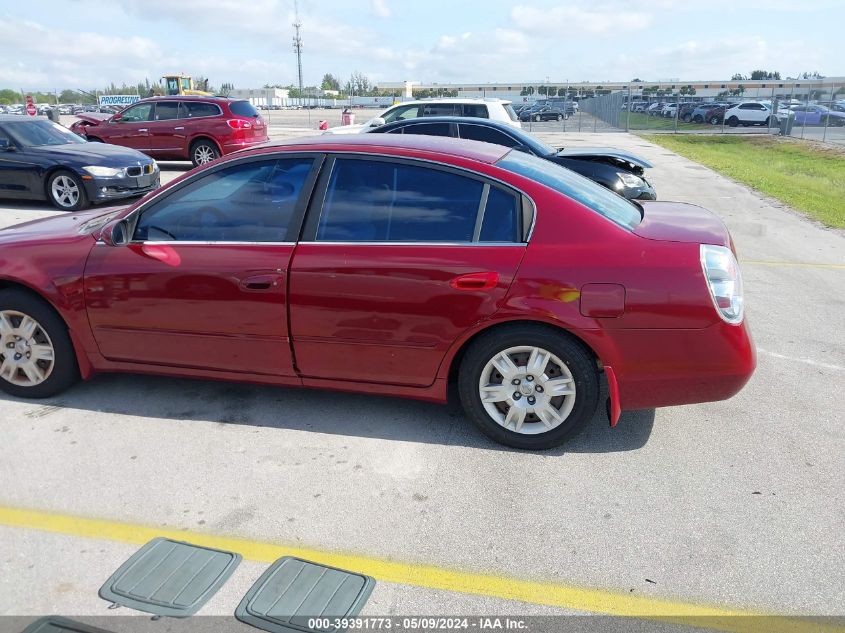 2005 Nissan Altima 2.5 S VIN: 1N4AL11D85N478878 Lot: 39391773