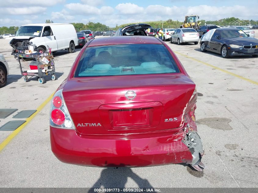 2005 Nissan Altima 2.5 S VIN: 1N4AL11D85N478878 Lot: 39391773