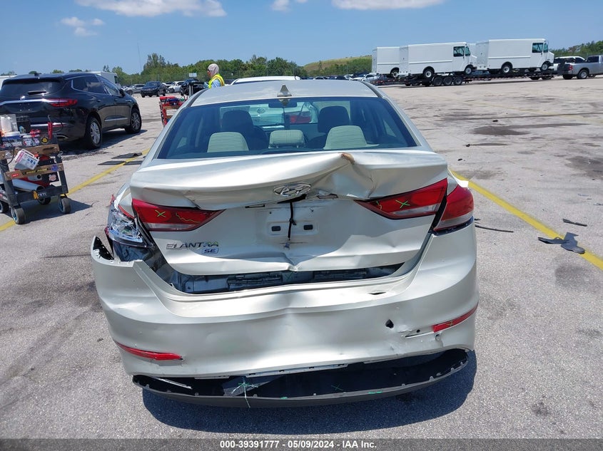 Image 16 of 2017 Hyundai Elantra  salvage vehicle - Lot #39391777 at IAAI