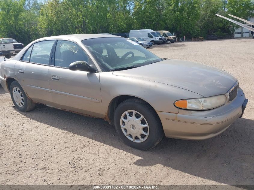 2003 Buick Century Custom VIN: 2G4WS52J031249698 Lot: 39391782