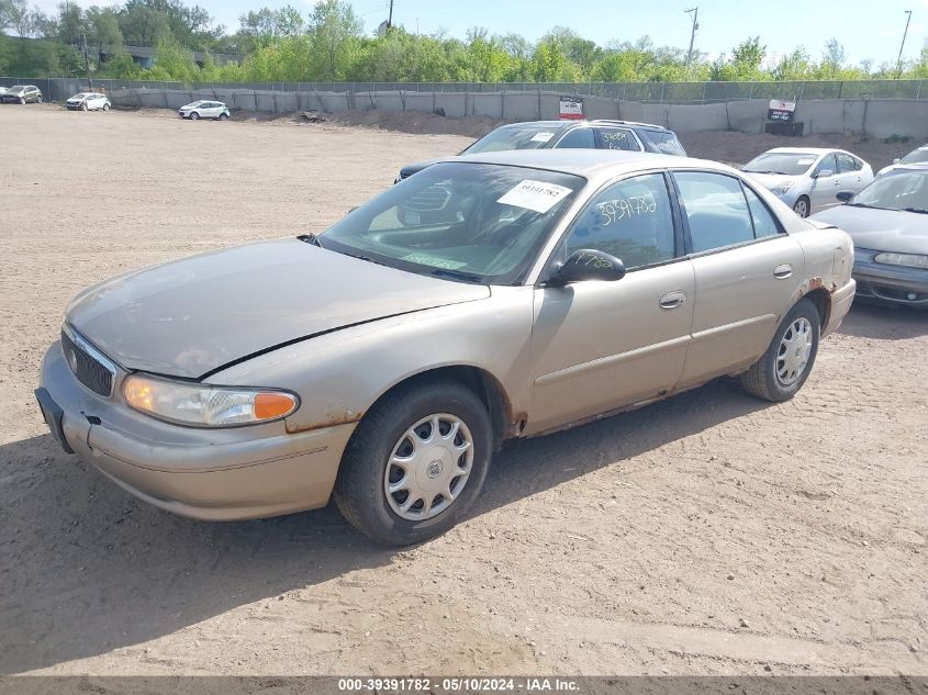 2003 Buick Century Custom VIN: 2G4WS52J031249698 Lot: 39391782