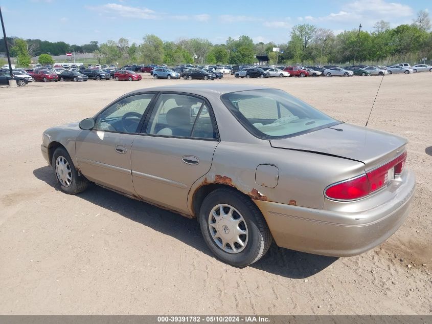 2003 Buick Century Custom VIN: 2G4WS52J031249698 Lot: 39391782