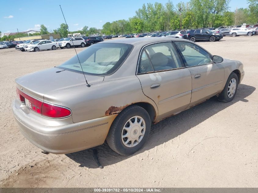 2003 Buick Century Custom VIN: 2G4WS52J031249698 Lot: 39391782