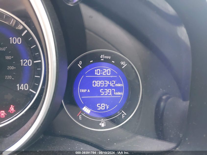 2015 Honda Fit Ex/Ex-L VIN: 3HGGK5H81FM779724 Lot: 39391784