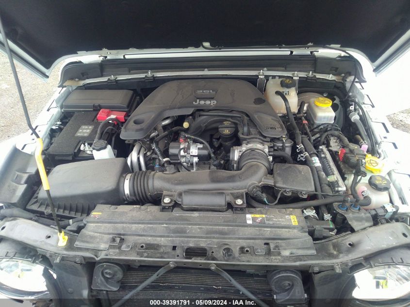 2021 Jeep Wrangler Unlimited Sahara 4X4 VIN: 1C4HJXEG5MW745683 Lot: 39391791